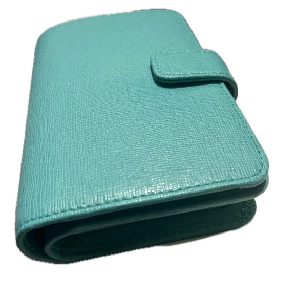 Furla Blue Turquoise Women's Wallet - Picture 4 of 12